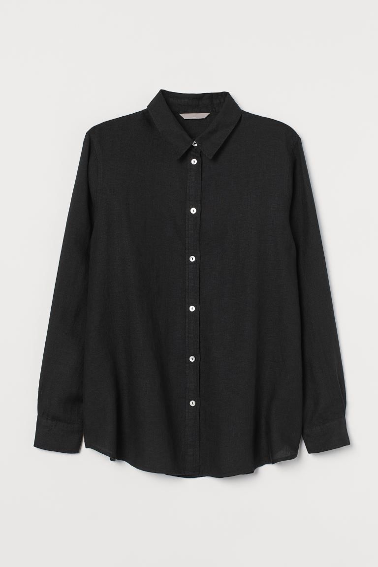 H&M+ Linen Shirt
							
							$34.99 | H&M (US)