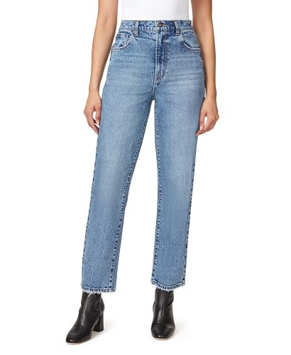 kensie Jeans for Women The Emilia Retro Luxe High Rise Slim Straight 28-Inch Inseam, Melbourne, 4 | Amazon (US)
