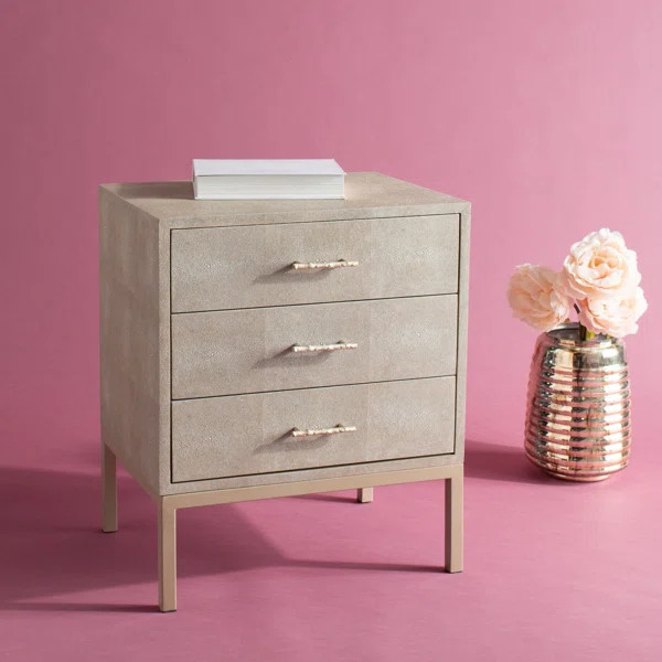 Shagreen 3 - Drawer Accent Chest | Wayfair North America