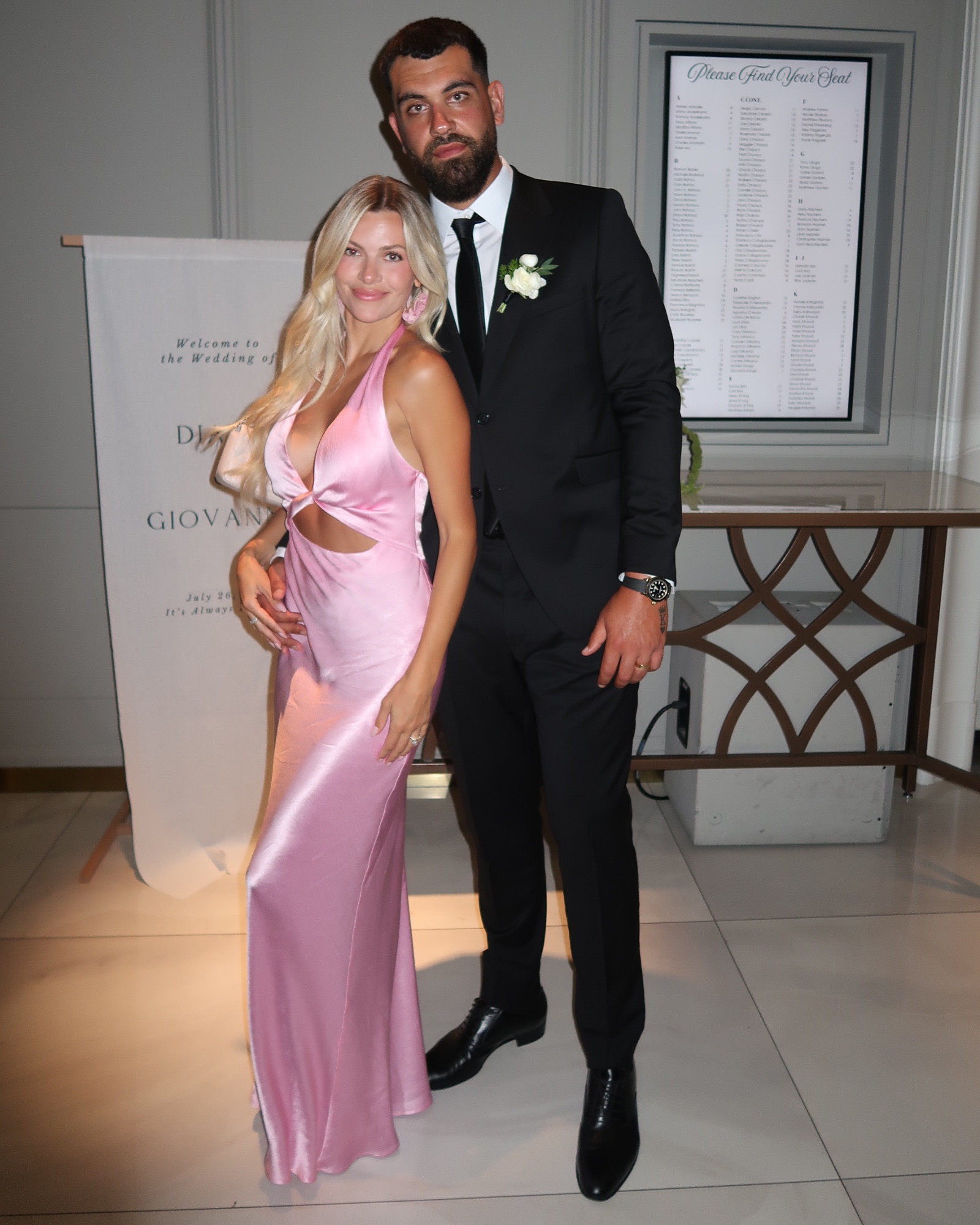 Wedding guest dress in this gorgeous pink #becandbridge #weddingguestdress 

#LTKStyleTip #LTKParties #LTKWedding