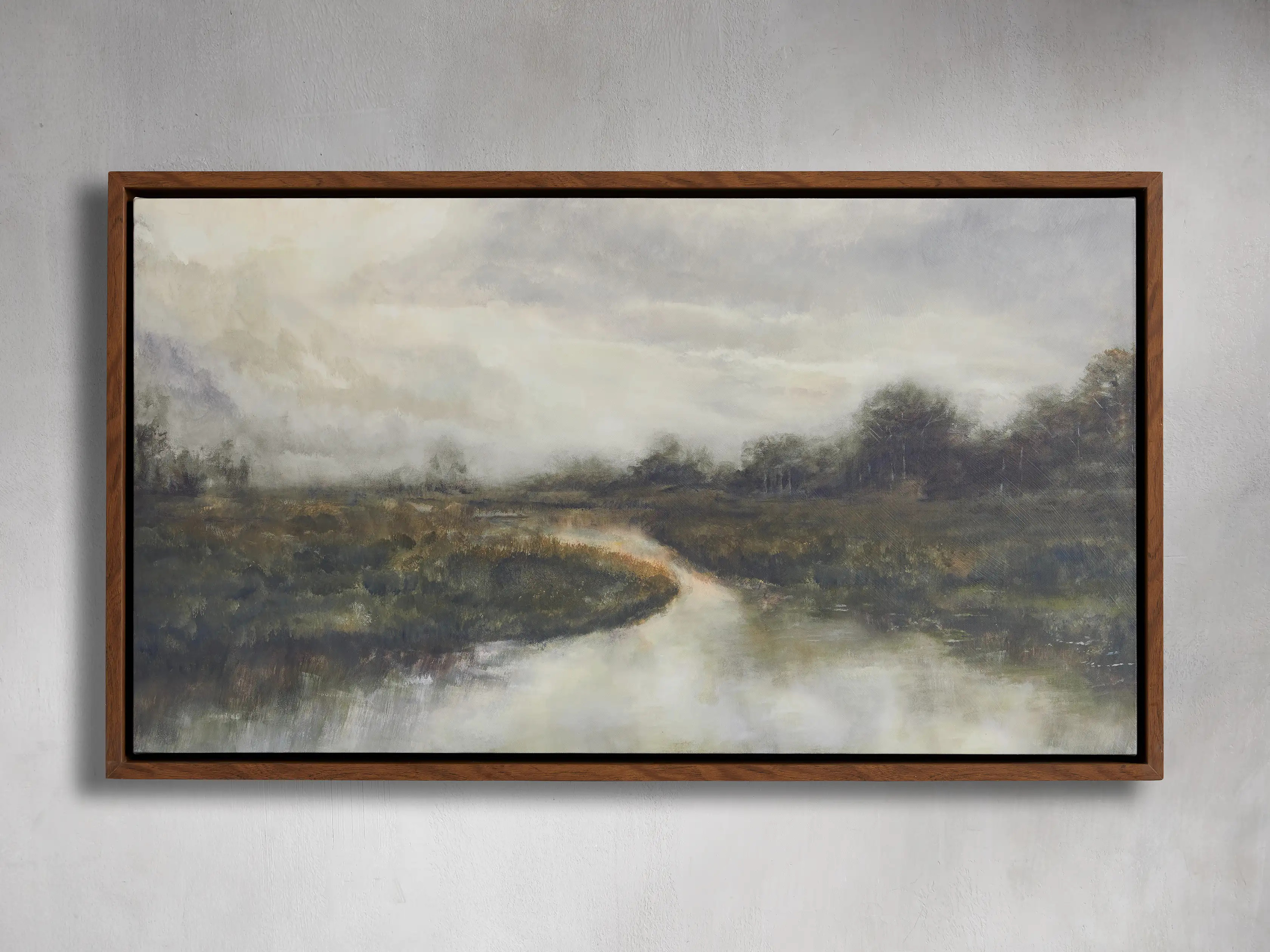 Quiet Marsh Framed Print | Arhaus