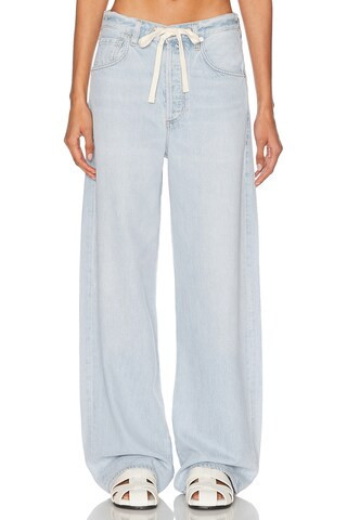 Citizens of Humanity Brynn Drawstring Trouser Jeans in Blue | FWRD 