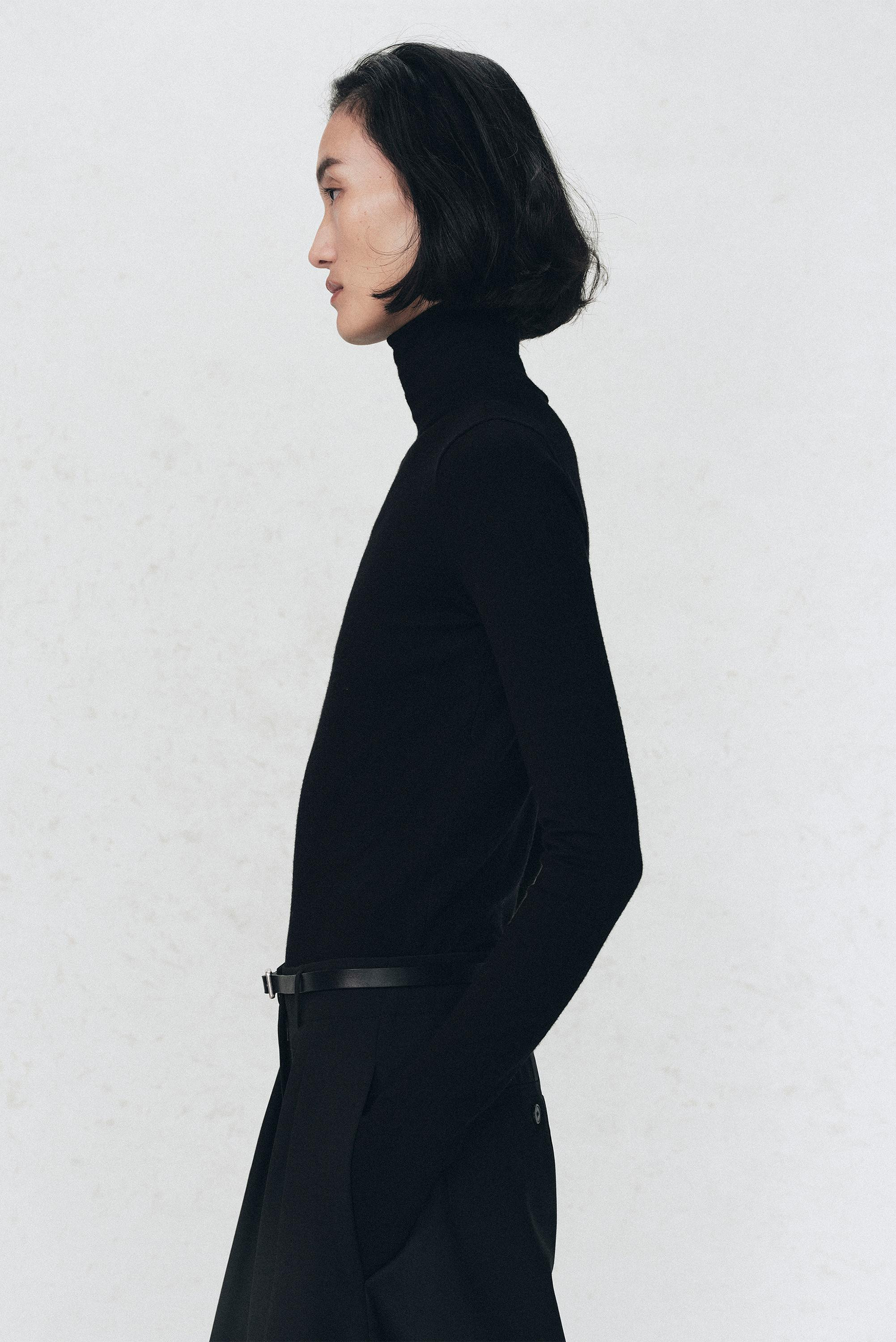 WOOL BLEND HIGH NECK BODYSUIT SOSHIOTSUKI X ZARA | Zara UK