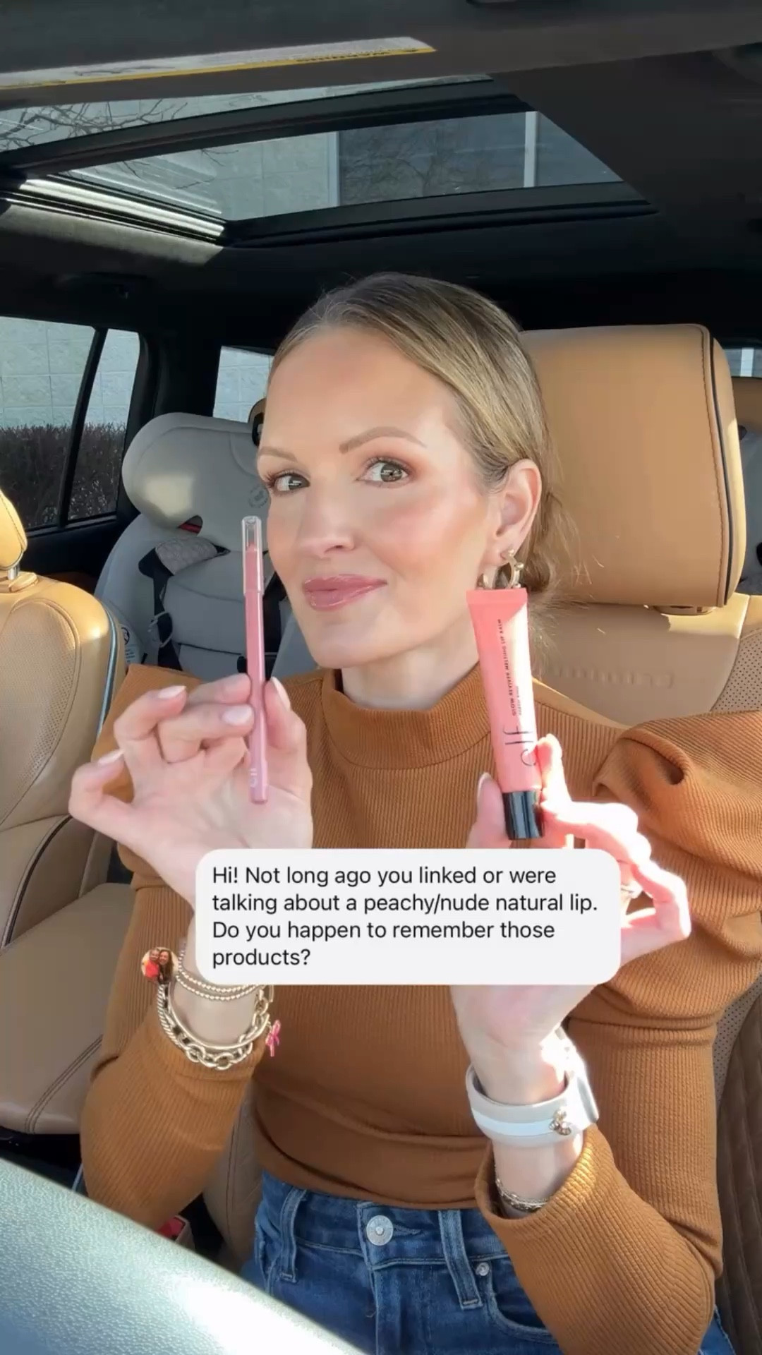 The perfect natural lip ❤️

If you love warm peachy nudes (looking at you my sisters in Autumn 🍂) then you’ll love!

And it’s $12, I mean what are we doing here.

Comment LINKS and I’ll send you shades and links! 👌🏻

@target #targetpartner