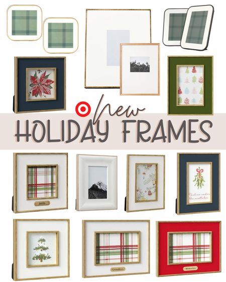 ✨𝙉𝙀𝙒✨ Holiday frames at Target, frames, Santa, family photo, memory wall, photography, 

#LTKHoliday #LTKstyletip #LTKSeasonal