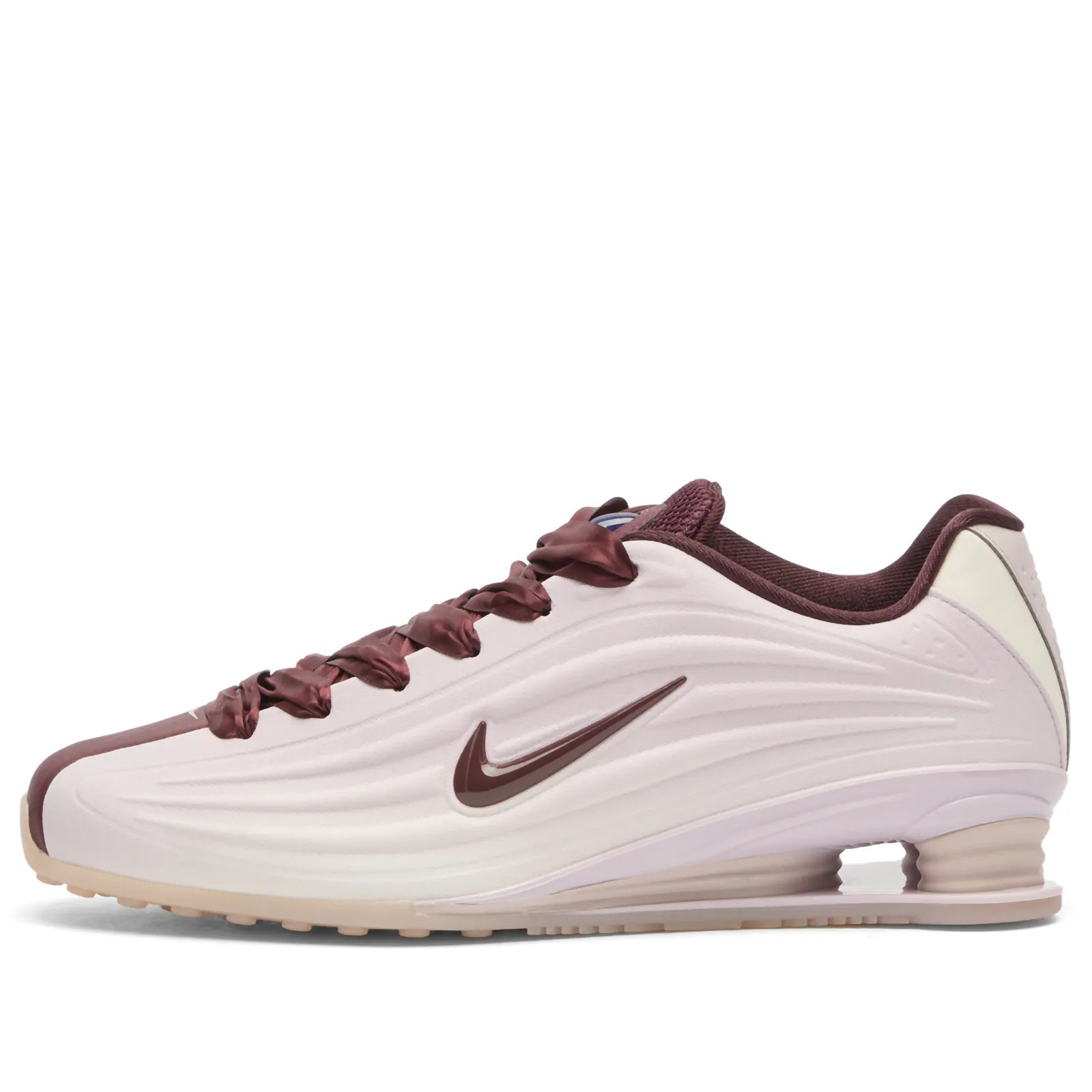 Nike Women's Shox Z Sneaker in Particle Rose/Burgundy Crush, Size UK 6 | END. Clothing