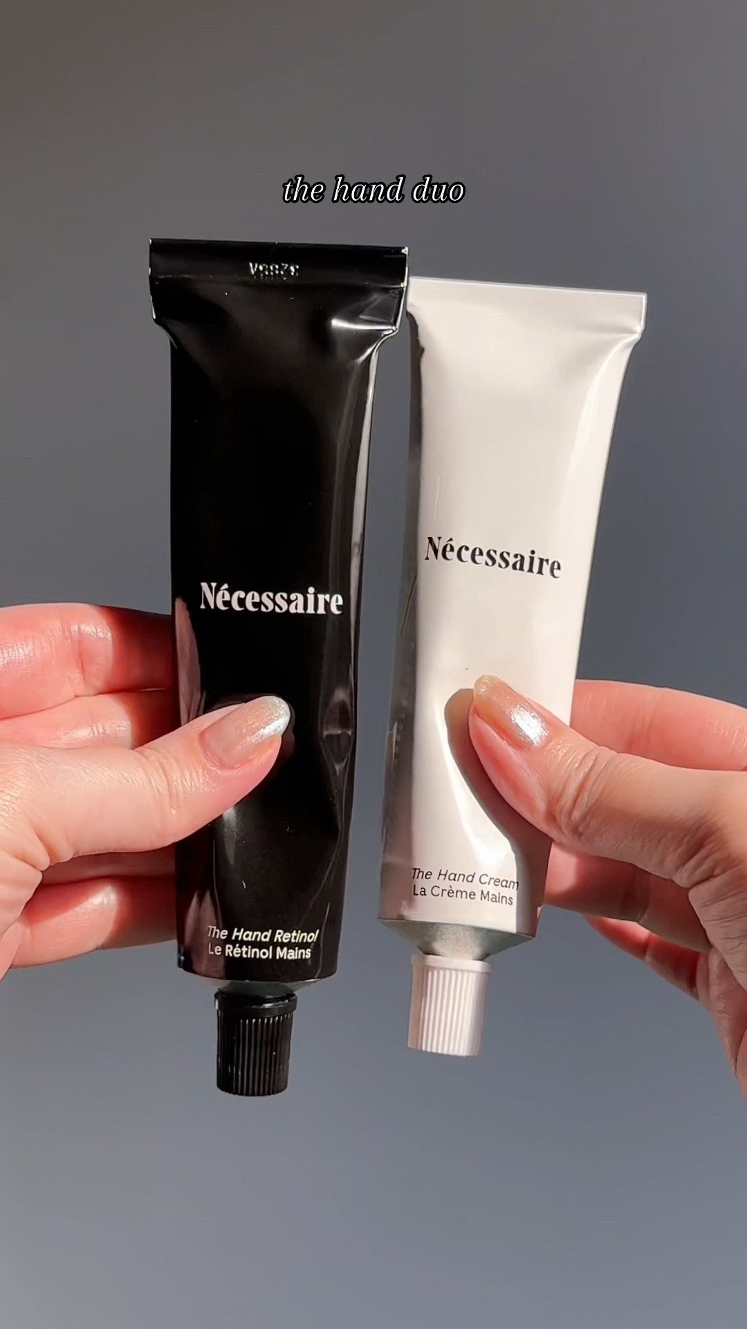 Treat your hands to a luxurious day-night system with the Nécessaire Hand Duo! 🙌

The Hand Cream and Hand Retinol help reverse dryness, treat lines, wrinkles, spots and crepiness. Dermatologist-tested, hypoallergenic, non-comedogenic, vegan and cruelty-free. Fragrance-free too!

Get the full-size duo for just $55 (a $60 value) #necessaire"

#LTKBeauty #LTKFindsUnder50