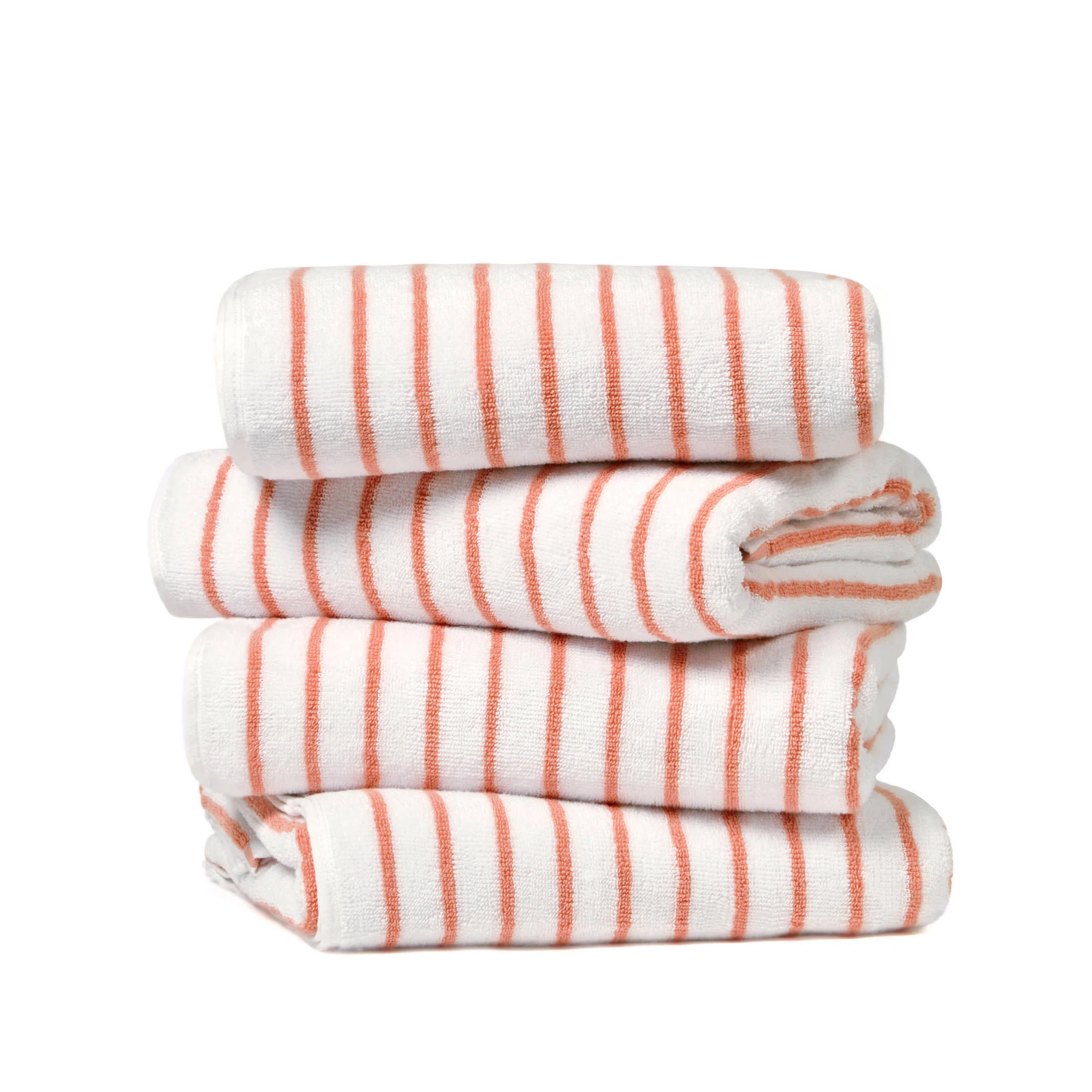 100% Cotton Cabana Beach Towel (Set of 4) | Wayfair North America