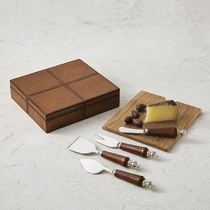 Chalamet Cheeseboard & Knife Set | Frontgate | Frontgate