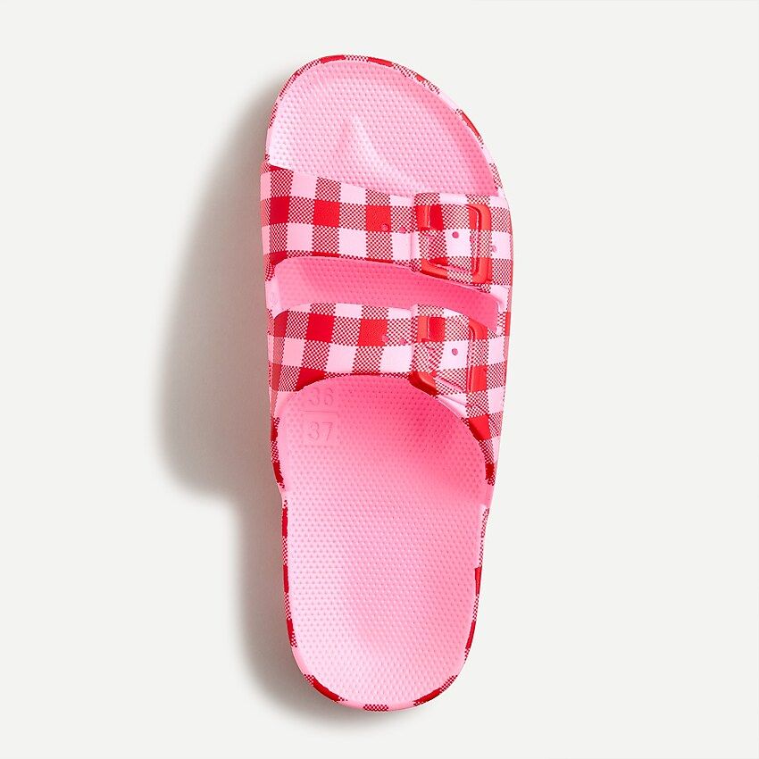 Freedom Moses X J.Crew gingham sandals | J.Crew US