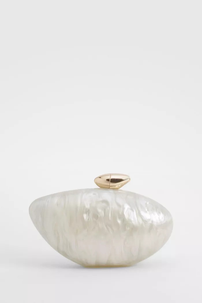 Marbled Acrylic Clutch Bag | Boohoo.com (UK & IE)