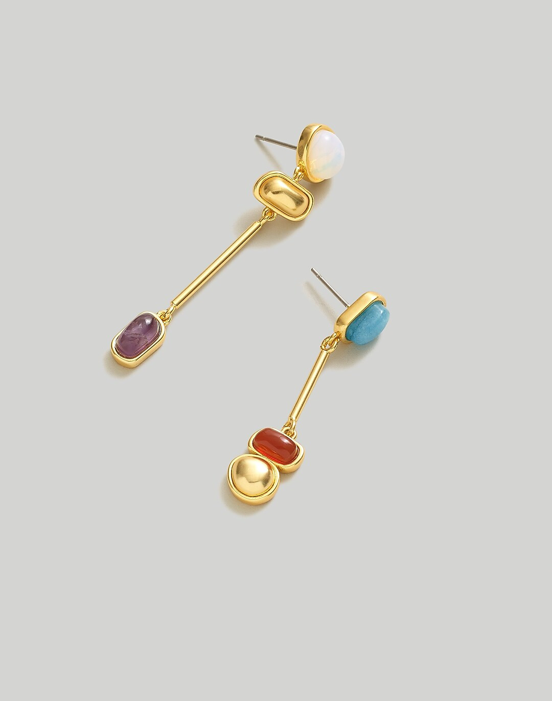 Stone Collection Drop Earrings | Madewell