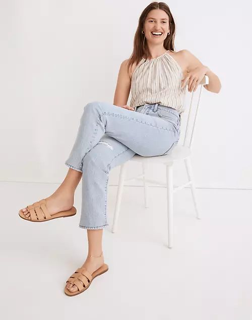 The Perfect Vintage Crop Jean in Sudbury Wash | Madewell