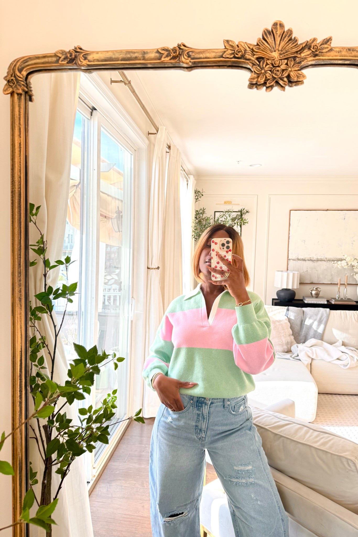 The cutest sweater and it feels so good on ! I’m obsessed with the fit and the color. I’m wearing a medium 

#LTKMidsize #LTKSeasonal #LTKootd