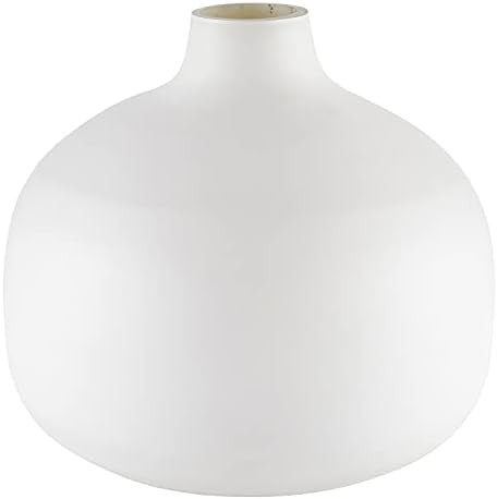 47th & Main Glass Decorative Vase, Bud, Matte White | Amazon (US)
