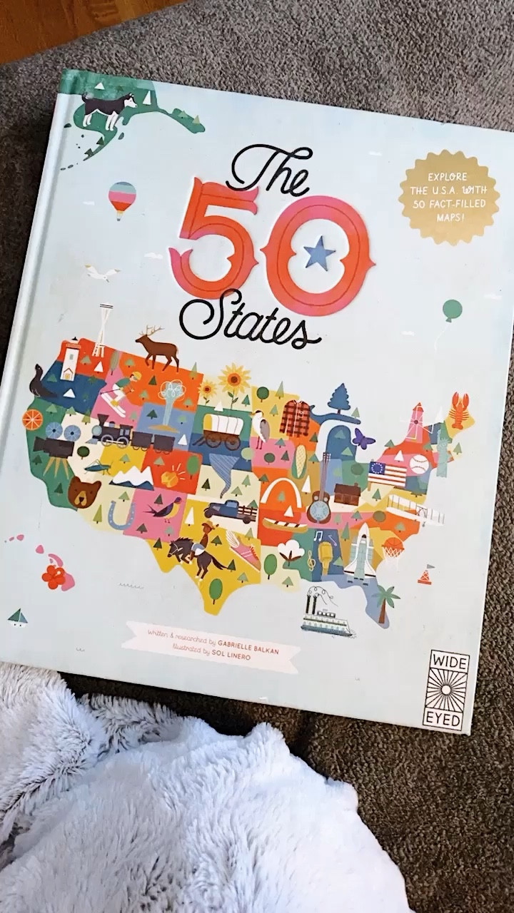 One of our favorite books! Amazing for homeschooling & looks great on a bookshelf. Hard cover & aesthetic kids book! $8 on Amazon today. 🏃‍♀️ 

#LTKHome #LTKGiftGuide #LTKKids