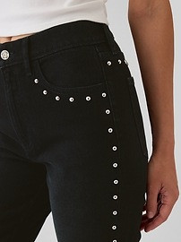 High Rise Studded '90s Straight Jeans | Gap (US)