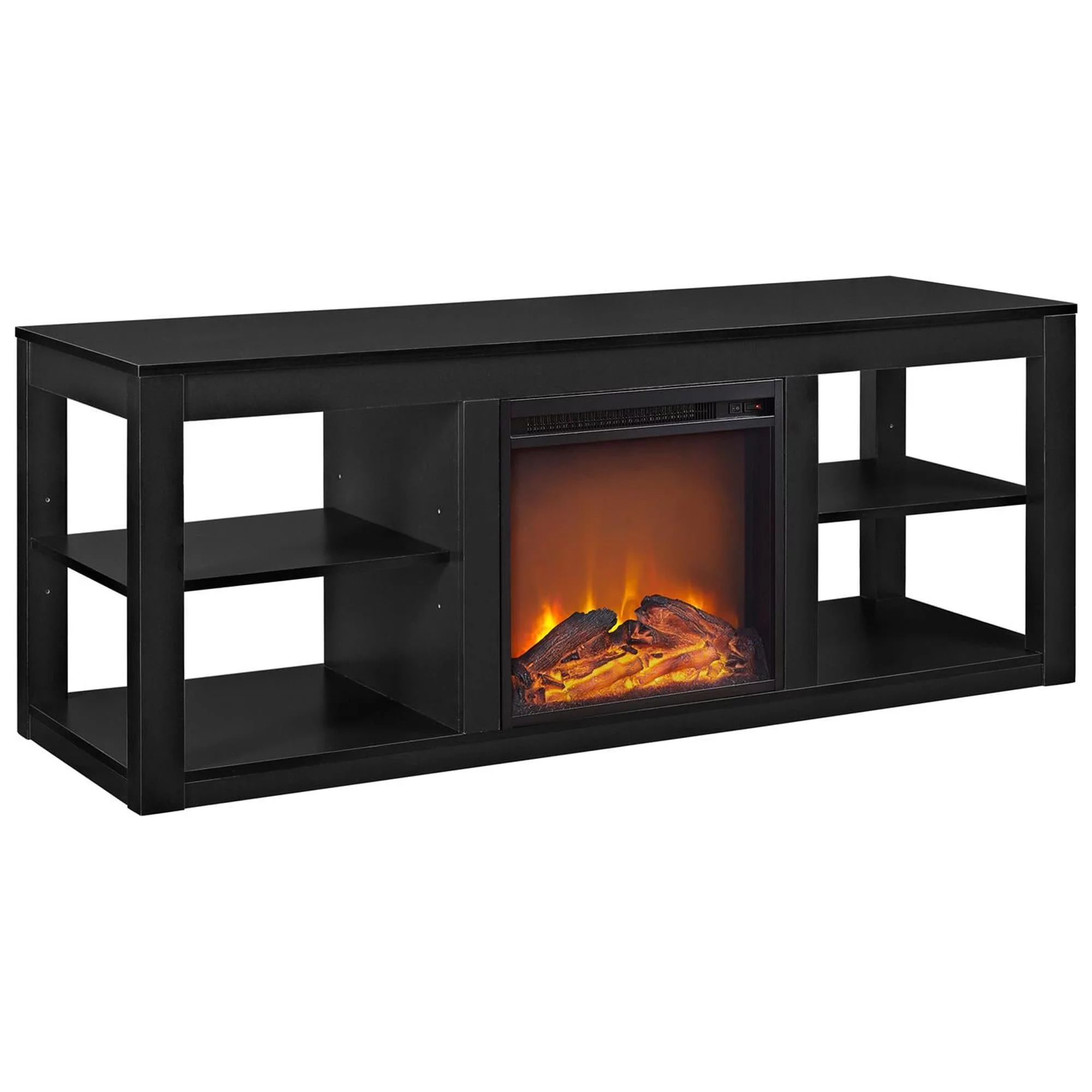 Ameriwood Home Parsons 65" Console Fireplace, Multiple Colors | Walmart (US)