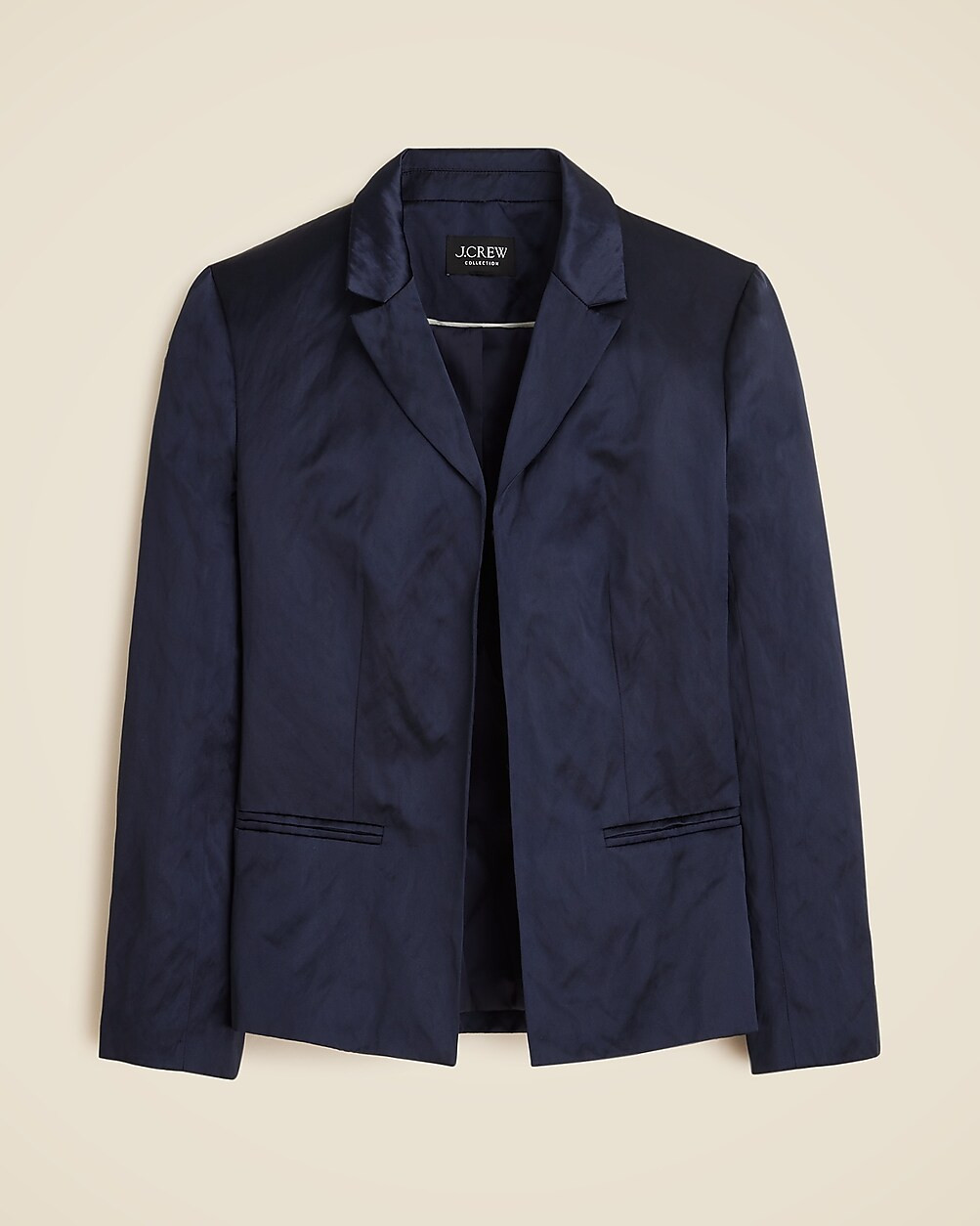 Slim-fit blazer in satin | J. Crew US