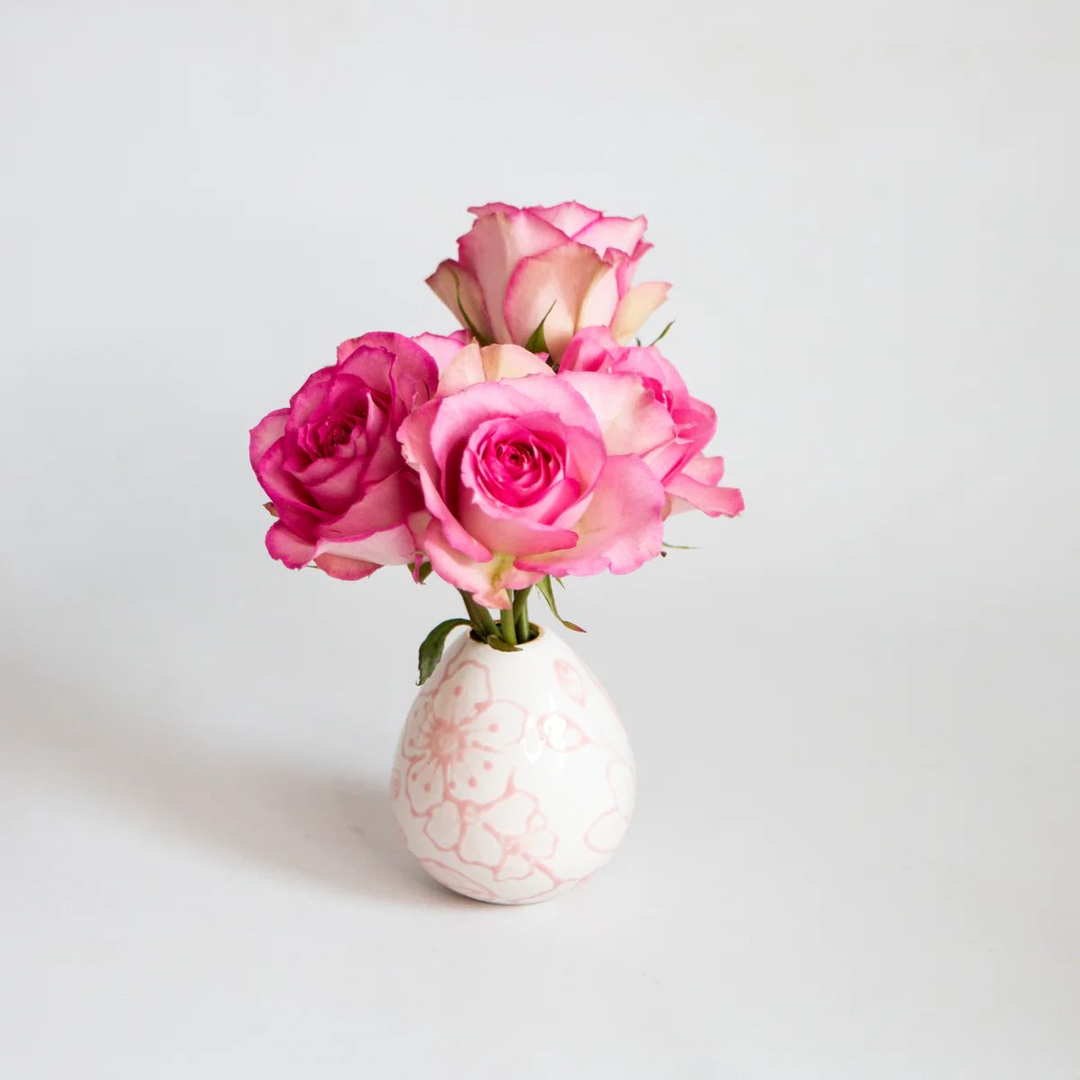 Blossom Chinoiserie Fleur Bud Vase | Susan Gordon Pottery