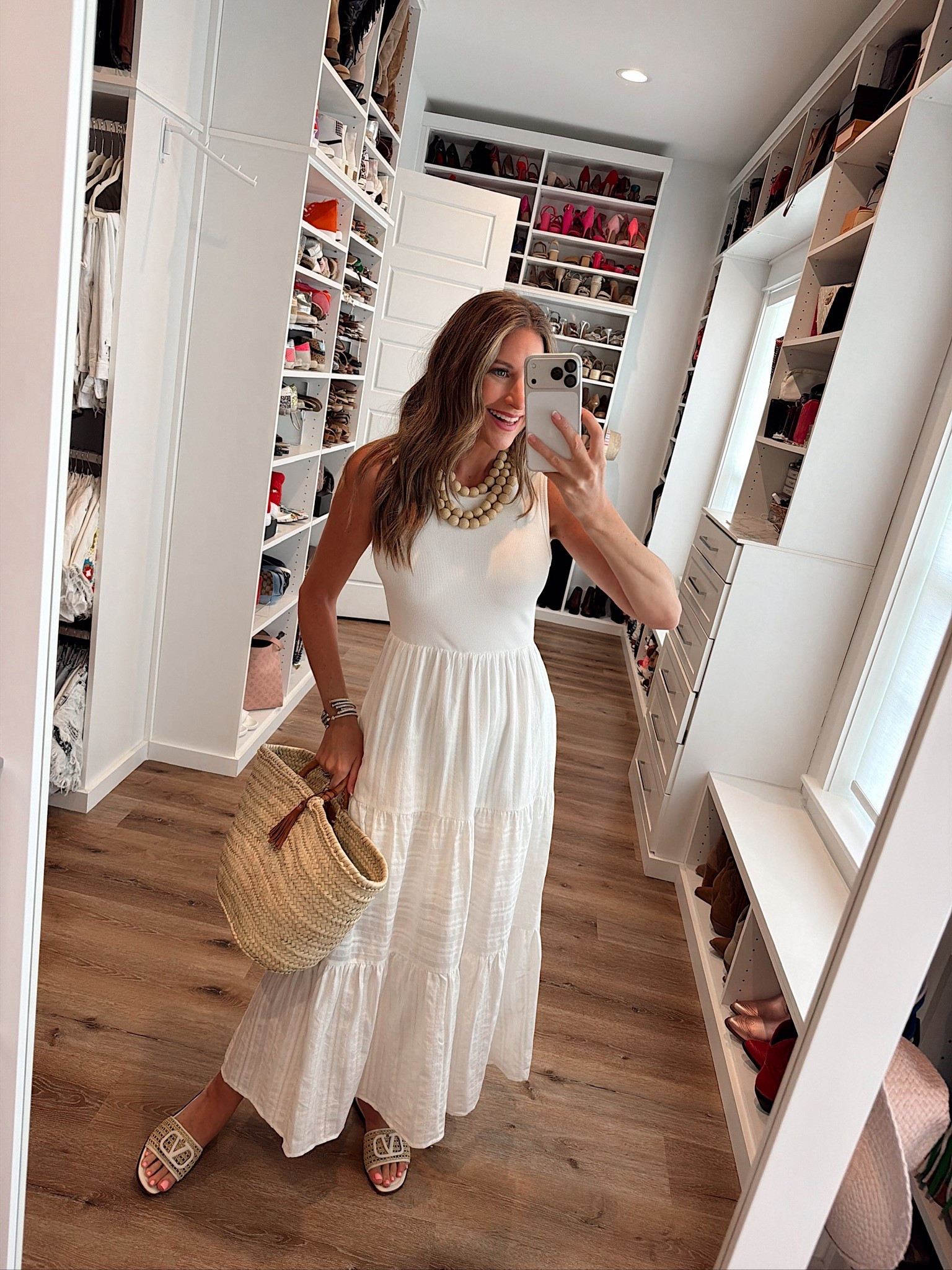In a small dress, bag, sandals and accessories- fits tts.

#LTKootd #LTKgrwm #LTKSeasonal