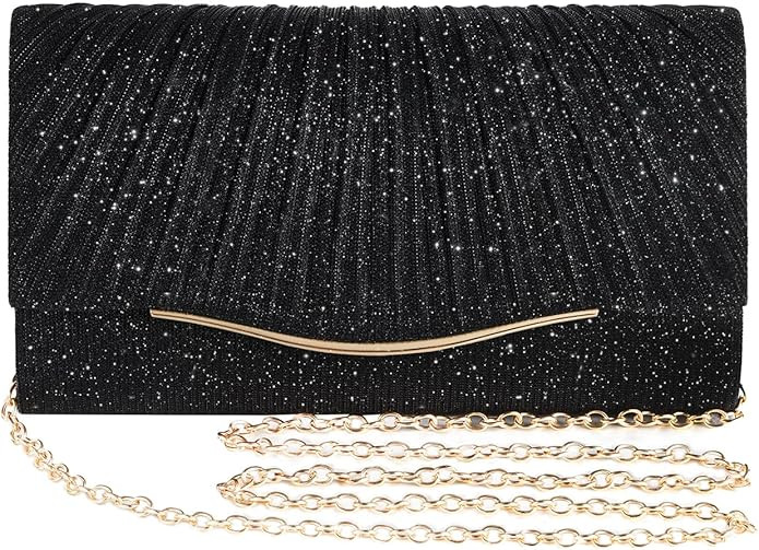 Clutch Purses for Women Formal Dressy Evening Bag Handbags Crossbody Bag for Wedding Cocktail Pro... | Amazon (US)