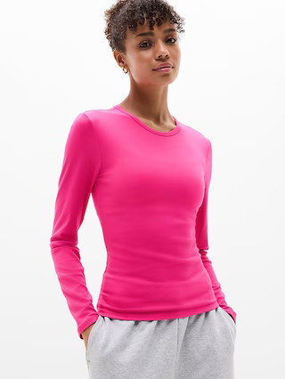 Signature Rib Top | Athleta