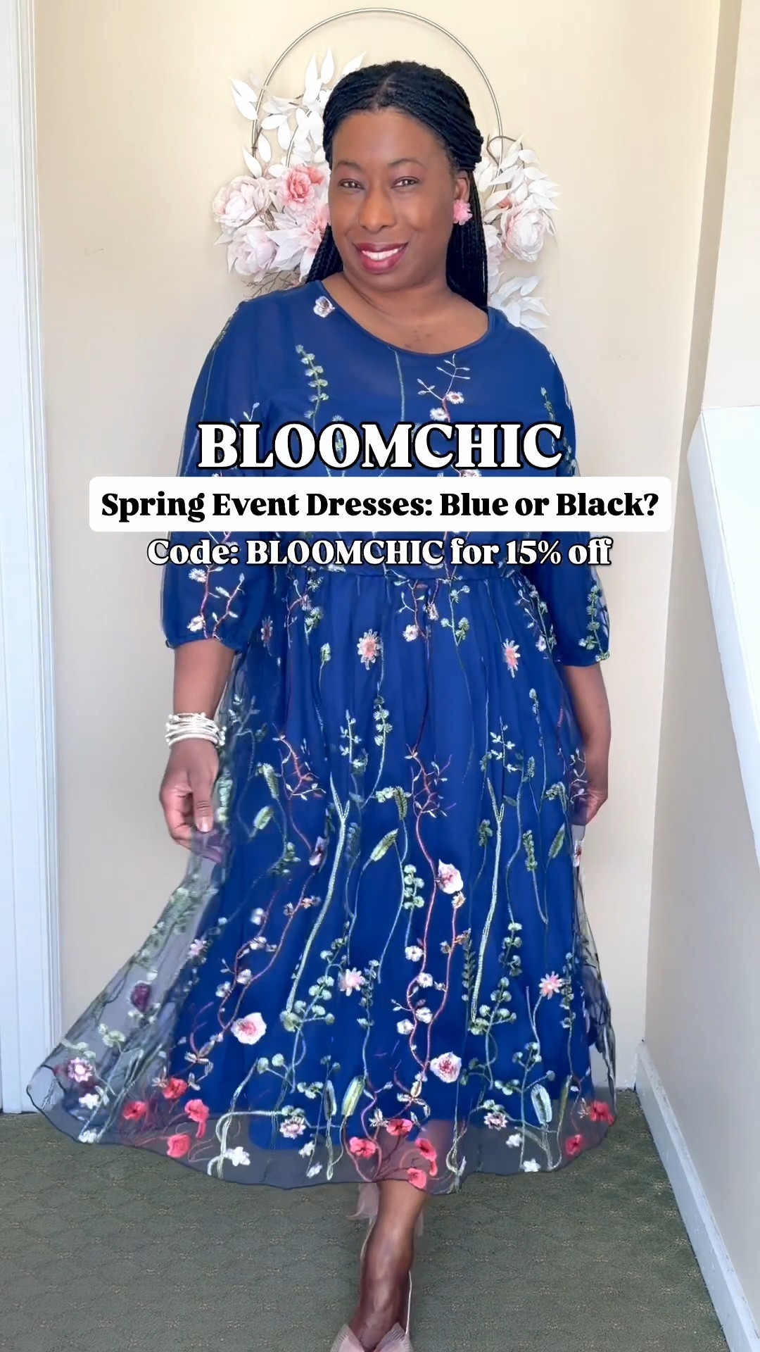 Get ready for Spring in this beautiful floral embroidered dress! Perfect and so fabulous for so many occasions. 

Code: BLOOMCHICKOL for 15% off

#LTKPlusSize #LTKootd #LTKMidsize