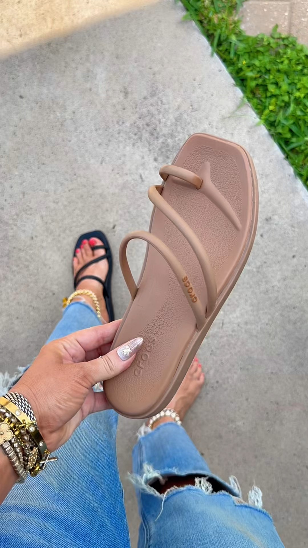 Crocs Miami toe loop sandals go fast every time! #crocs #crocsmiami #crocsmiamitoeloopsandals #crocssandals #ad @Crocs  

 #LTKootd #LTKSwim #LTKTravel