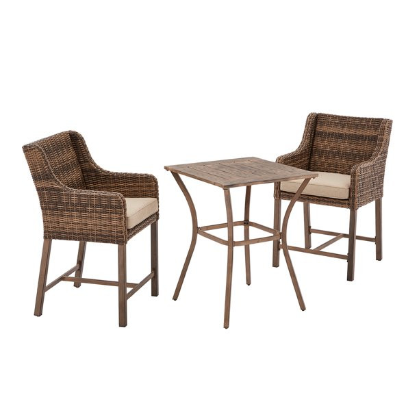 Better Homes & Gardens Hawthorne Park 3-Piece High Outdoor Bistro Set - Walmart.com | Walmart (US)