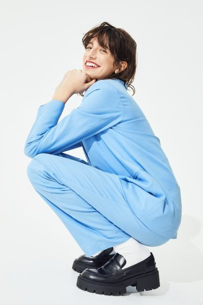 Lyocell-blend Blazer | H&M (US + CA)