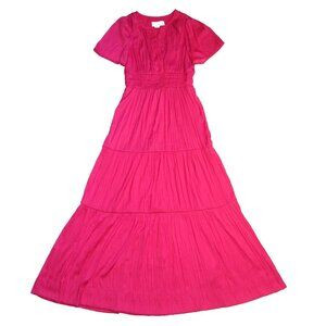 NWT by Anthropologie The Somerset Maxi in Pink Lumensilk Edition Dress M | Poshmark