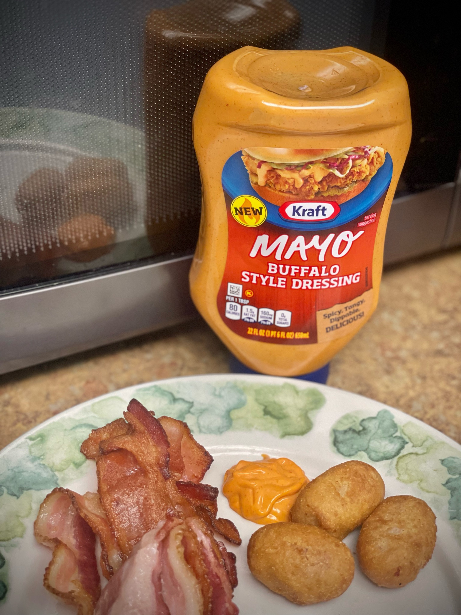 Buffalo sauce + Mayo = Kraft Mayo Buffalo Style Dressing, aka my new fave dip! It’s a spicy, bold flavor you can't get enough of in an easy to squeeze bottle!


#LTKfamily #LTKhome #LTKparties