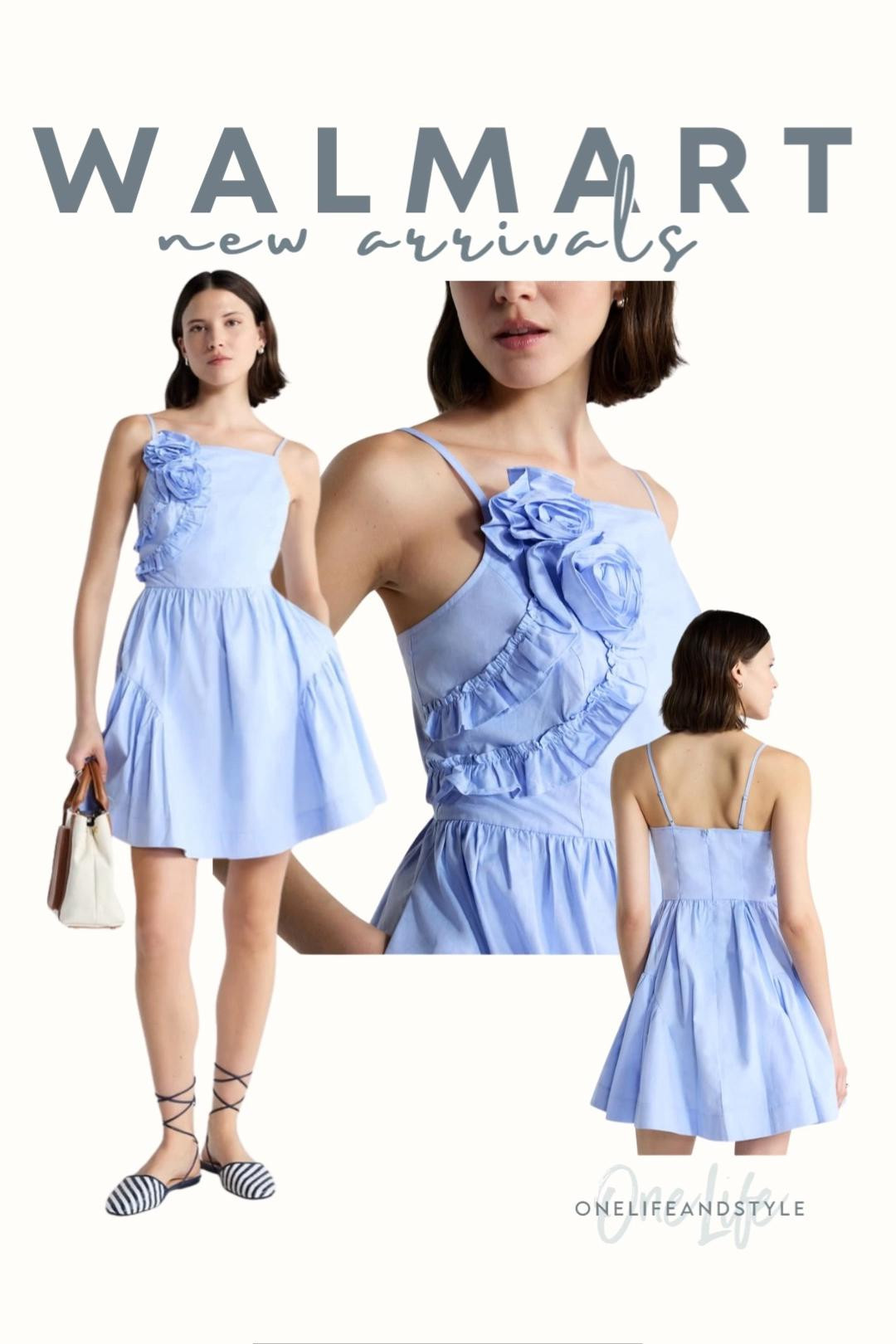 Walmart new arrival - mini dress with adorable ruffle detail. Pre-order - to ship May 15!

#LTKSeasonal