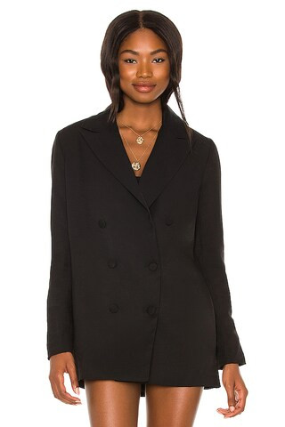 Hills Blazer in Black | Revolve Clothing (Global)