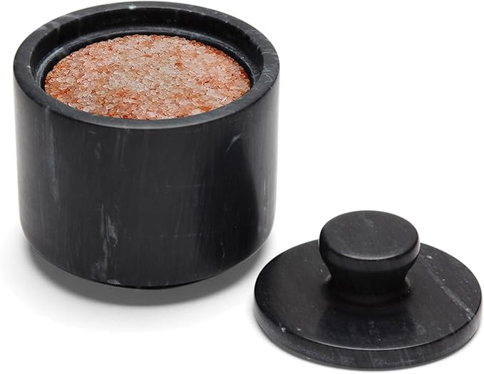 Fox Run Marble Salt Cellar, Black 3 x 3 x 3 inches | Amazon (US)