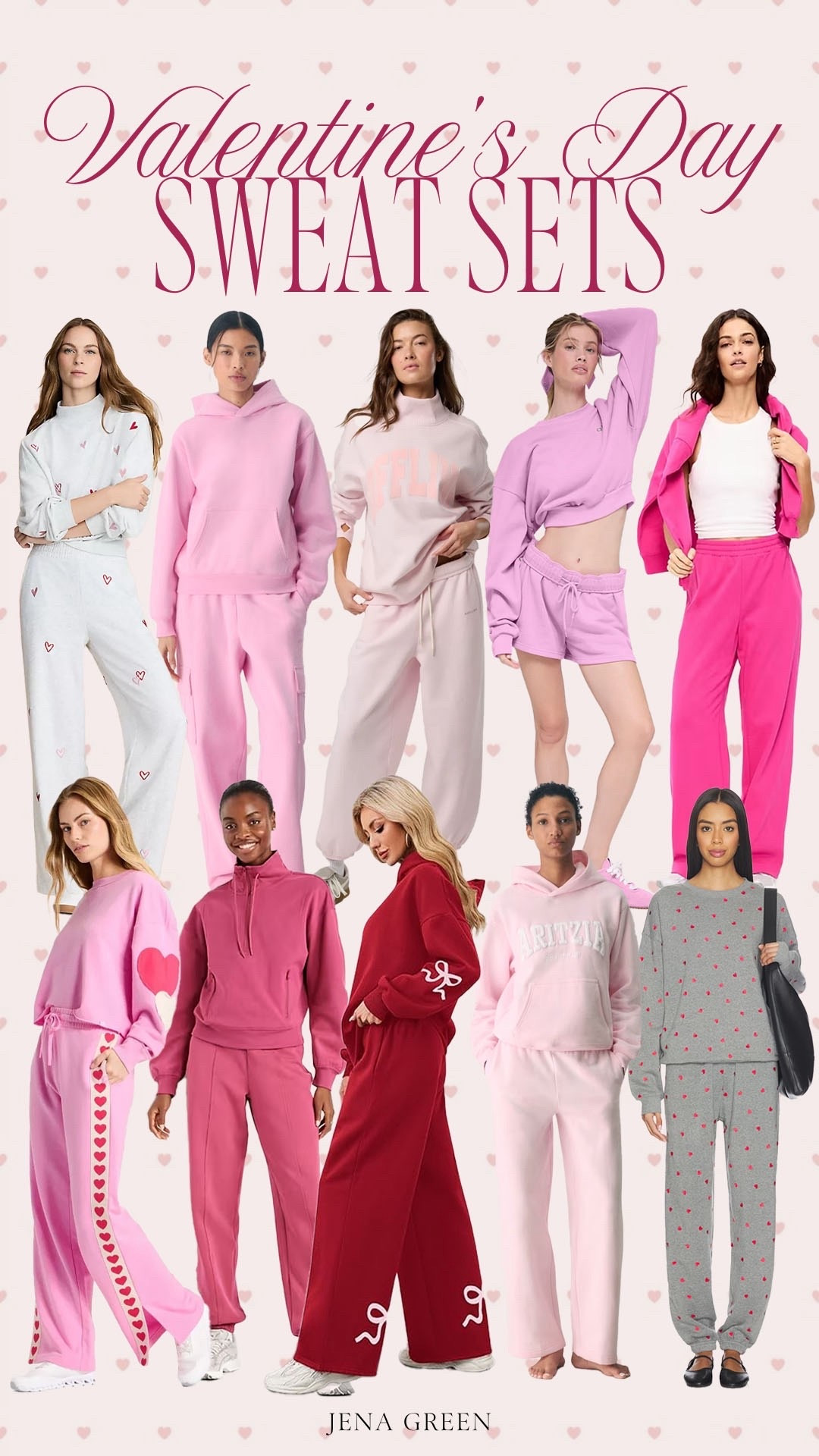 Valentine’s Day Sets | Valentines Day Sweat Sets | V-Day Sweat Sets | Pink Sweat Sets

#LTKValentine #LTKSeasonal #LTKootd