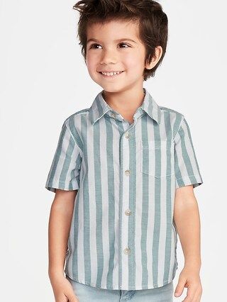 Striped Oxford Shirt for Toddler Boys | Old Navy US