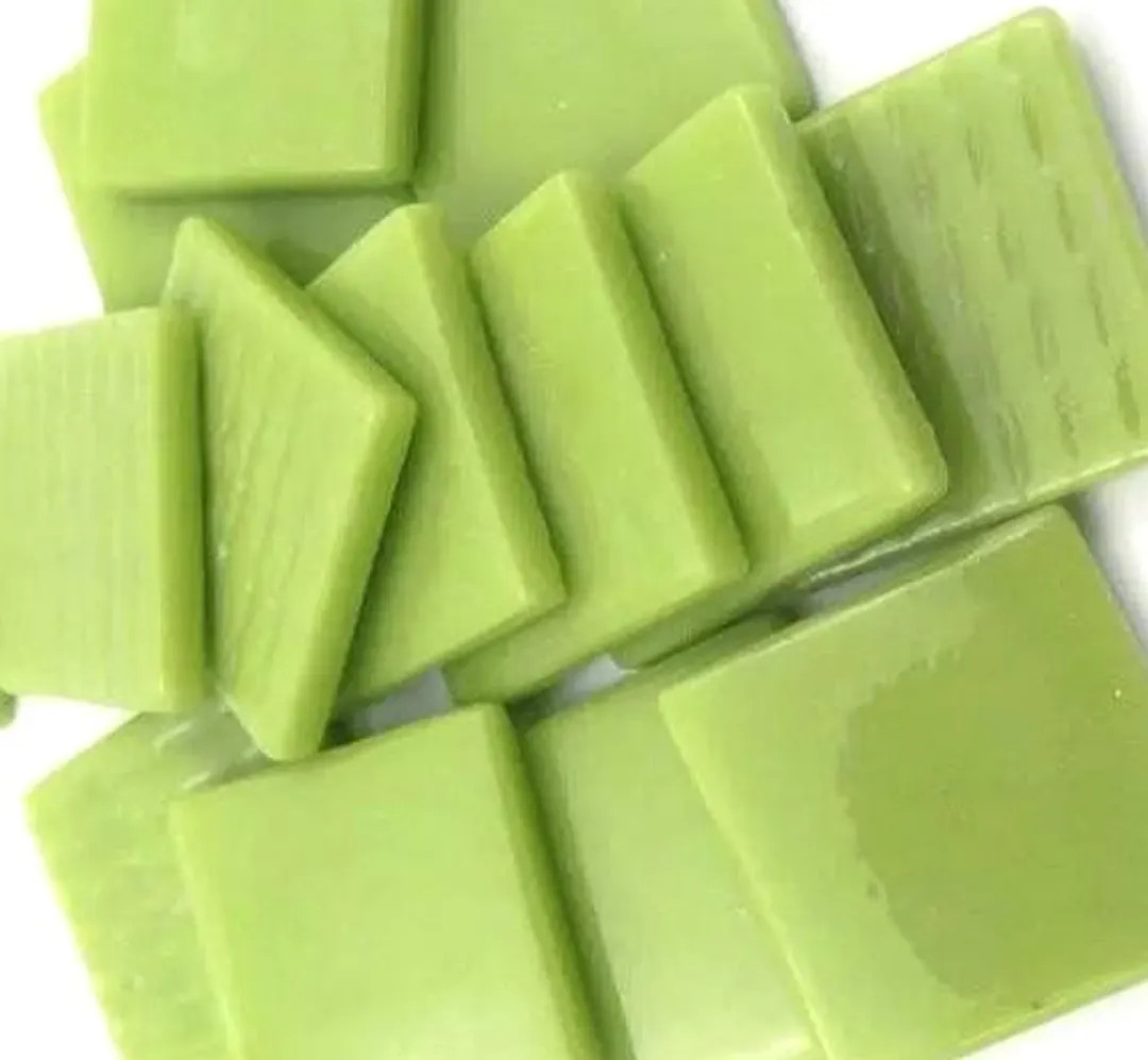 Electric Green (acid Green) Ottoman (pate De Verre) Glass Mosaic Tiles; 1" (25mm) Square - Etsy | Etsy (Global)