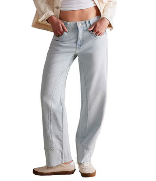 Risk Taker High Rise Straight Leg Jeans | Dillard's