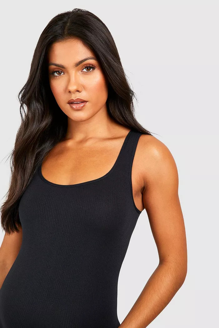 Maternity Seamless Short Unitard | Boohoo.com (UK & IE)