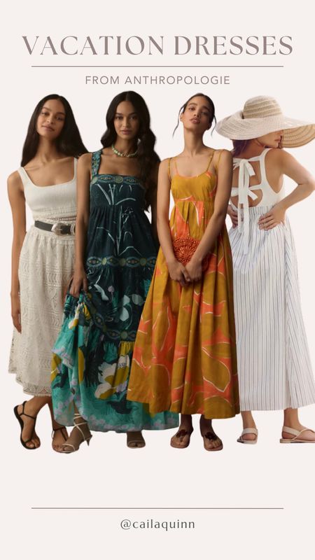 Vacation dresses from Anthropologie 

Summer style | vacation style 

#LTKSeasonal #LTKStyleTip