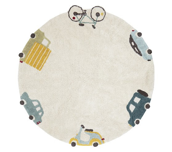 Lorena Canals Wheels Washable Rug | Pottery Barn Kids