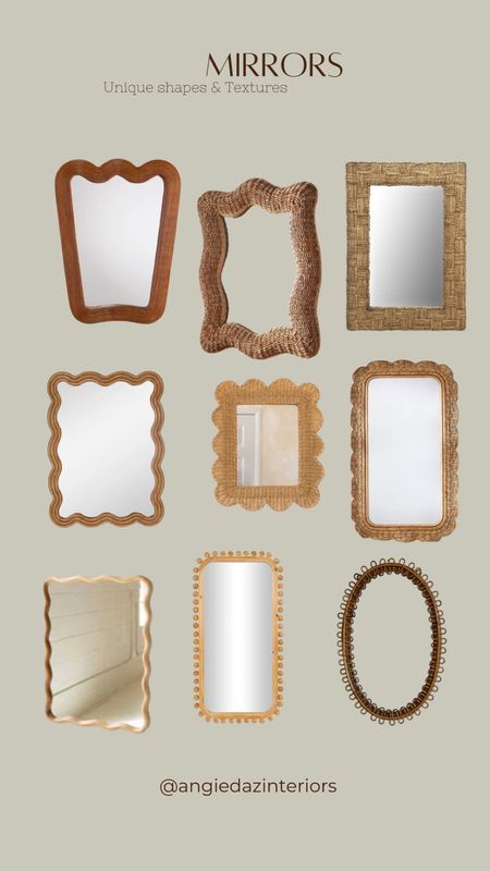 Speaking of Mirrors over on IG stories today, found these while trying to find my latest fmp find. I loooove them all. #mirrors 

#LTKsalealert #LTKhome