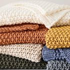 Chunky Cotton Knit Throw | West Elm (US)