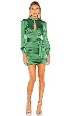 MAJORELLE Bristol Mini Dress in Jewel Green from Revolve.com | Revolve Clothing (Global)