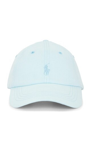 Polo Ralph Lauren Mineral Dyed Classic Twill Sport Cap in Baby Blue. | Revolve Clothing (Global)