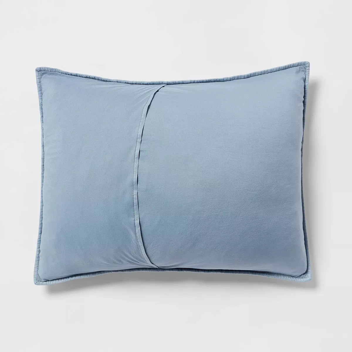 Standard Garment Washed Paisley Stitch Quilt Sham Camel - Threshold™ | Target