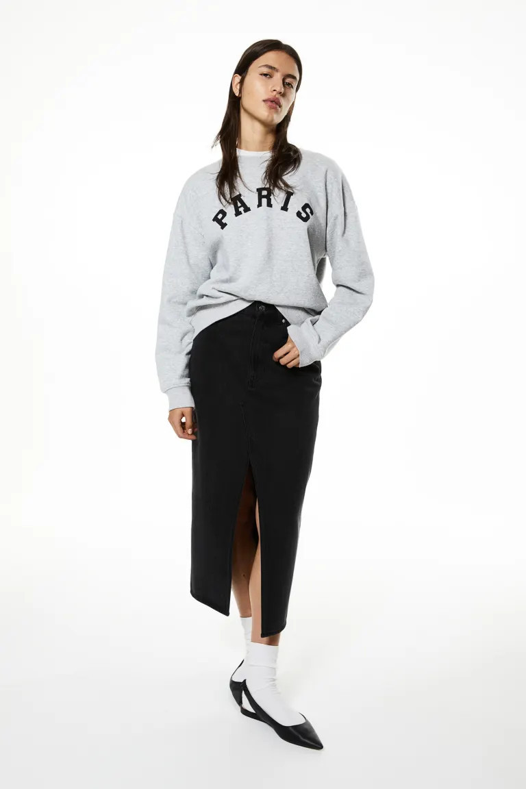 Crew-neck sweatshirt | H&M (UK, MY, IN, SG, PH, TW, HK)