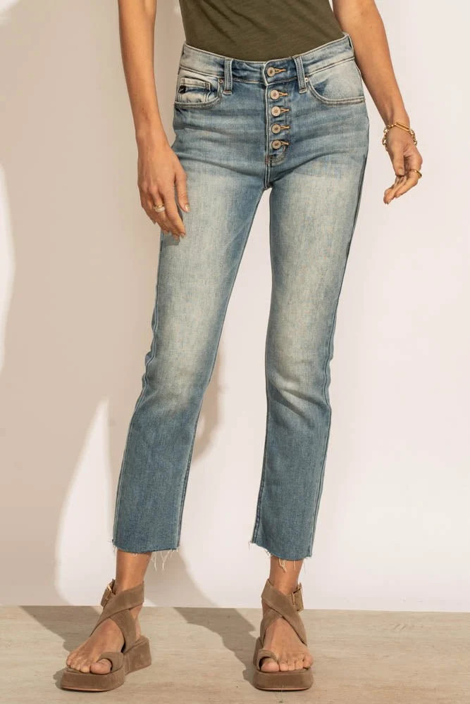 KanCan Celine Straight Leg Denim - böhme | Böhme US